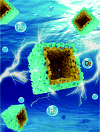 Graphical abstract: Open-mouth N-doped carbon nanoboxes embedded with mixed metal phosphide nanoparticles as high-efficiency catalysts for electrolytic water splitting