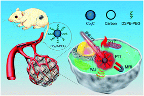 Graphical abstract: Cobalt carbide-based theranostic agents for in vivo multimodal imaging guided photothermal therapy