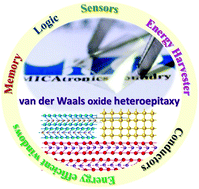 Graphical abstract: van der Waals oxide heteroepitaxy for soft transparent electronics