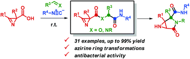 Graphical abstract: Azirine-containing dipeptides and depsipeptides: synthesis, transformations and antibacterial activity