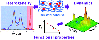 Graphical abstract: Advanced spectroscopy, microscopy, diffraction and thermal analysis of polyamide adhesives and prediction of their functional properties with solid-state NMR spectroscopy