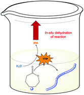 Graphical abstract: Ring opening polymerization of ε-caprolactone through water