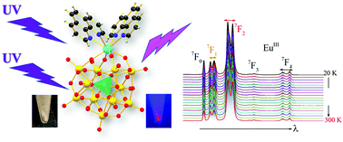 Graphical abstract: A systematic study of the optical properties of mononuclear hybrid organo–inorganic lanthanoid complexes