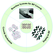 Graphical abstract: Chemical vapor transport growth of bulk black phosphorus single crystals