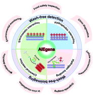 Graphical abstract: Wash-free detection and bioimaging by AIEgens