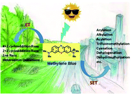 Graphical abstract: Visible light-mediated applications of methylene blue in organic synthesis