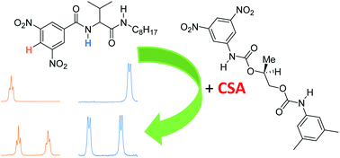 Graphical abstract: Chiral mono- and dicarbamates derived from ethyl (S)-lactate: convenient chiral solvating agents for the direct and efficient enantiodiscrimination of amino acid derivatives by 1H NMR spectroscopy