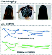 Graphical abstract: Shampoo assisted aligning of carbon nanotubes toward strong, stiff and conductive fibers