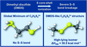 Graphical abstract: Are disulfide bonds resilient to double ionization? Insights from coincidence spectroscopy and ab initio calculations
