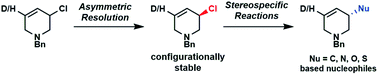 Graphical abstract: Enantiomerically enriched tetrahydropyridine allyl chlorides