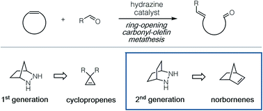 Graphical abstract: Ring-opening carbonyl–olefin metathesis of norbornenes