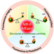 Graphical abstract: Structural and process controls of AIEgens for NIR-II theranostics