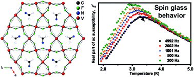 Graphical abstract: Synthesis of a d2 kagome lattice antiferromagnet, (CH3NH3)2NaV3F12