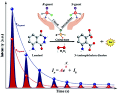 Graphical abstract: Rapid chiral analysis based on liquid-phase cyclic chemiluminescence