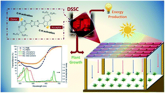 Graphical abstract: Thiazolo[5,4-d]thiazole-based organic sensitizers with improved spectral properties for application in greenhouse-integrated dye-sensitized solar cells
