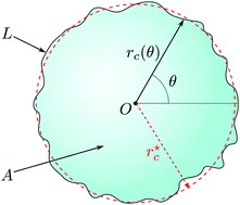 Graphical abstract: Thermal shape fluctuations of a two-dimensional compressible droplet