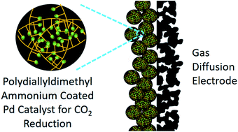 Graphical abstract: Surface-functionalized palladium catalysts for electrochemical CO2 reduction