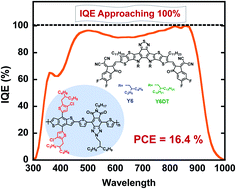 Graphical abstract: Tailoring the side chain of imide-functional benzotriazole based polymers to achieve internal quantum efficiency approaching 100%