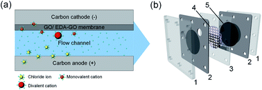Graphical abstract: Electric field modulated ion-sieving effects of graphene oxide membranes