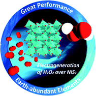 Graphical abstract: Electrocatalytic hydrogen peroxide production in acidic media enabled by NiS2 nanosheets