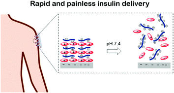 Graphical abstract: Smart microneedle patches for rapid, and painless transdermal insulin delivery