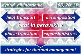 Graphical abstract: Thermal properties of metal-halide perovskites