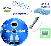 Graphical abstract: Adaptable ionic liquid-containing supramolecular hydrogel with multiple sensations at subzero temperatures