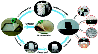 Graphical abstract: Recent advances on the bacterial cellulose-derived carbon aerogels