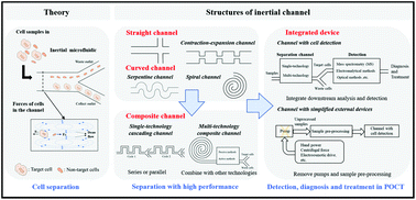 Graphical abstract: Recent progress of inertial microfluidic-based cell separation