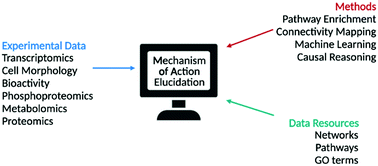 Graphical abstract: Computational analyses of mechanism of action (MoA): data, methods and integration