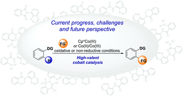 Graphical abstract: C–H bond functionalization by high-valent cobalt catalysis: current progress, challenges and future perspectives