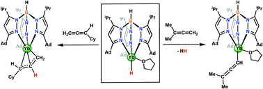 Graphical abstract: A mononuclear divalent ytterbium hydrido complex supported by a super-bulky scorpionate ligand