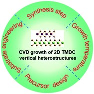 Graphical abstract: Recent progress in the CVD growth of 2D vertical heterostructures based on transition-metal dichalcogenides