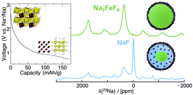 Graphical abstract: Probing reaction processes and reversibility in Earth-abundant Na3FeF6 for Na-ion batteries