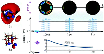 Graphical abstract: Ultrafast relaxation investigated by photoelectron circular dichroism: an isomeric comparison of camphor and fenchone