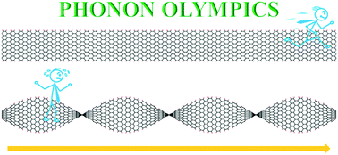 Graphical abstract: Lattice dynamics of graphene nanoribbons under twisting