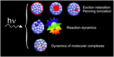 Graphical abstract: Reaction dynamics within a cluster environment