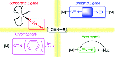 Graphical abstract: The diverse functions of isocyanides in phosphorescent metal complexes