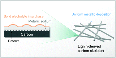 Graphical abstract: Homogenous metallic deposition regulated by defect-rich skeletons for sodium metal batteries