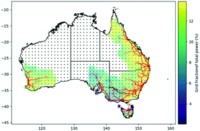 Graphical abstract: Impact of grid connectivity on cost and location of green ammonia production: Australia as a case study