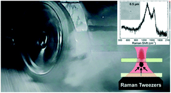 Graphical abstract: Raman tweezers for tire and road wear micro- and nanoparticles analysis