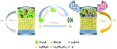 Graphical abstract: Tuning ionic conductivity to enable all-climate solid-state Li–S batteries with superior performances