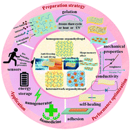 Graphical abstract: Environment tolerant, adaptable and stretchable organohydrogels: preparation, optimization, and applications