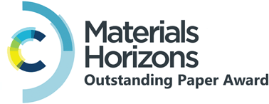 Graphical abstract: Materials Horizons 2020 Outstanding Paper Award