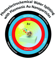 Graphical abstract: Enhancing photoelectrochemical water splitting with plasmonic Au nanoparticles