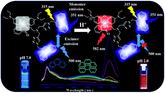 Graphical abstract: Synthesis and spectroscopic characterization of a fluorescent phenanthrene-rhodamine dyad for ratiometric measurements of acid pH values