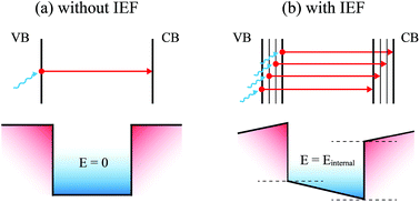 Graphical abstract: Structural reconstruction and visible-light absorption versus internal electrostatic field in two-dimensional GaN–ZnO alloys