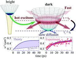 Graphical abstract: Non-equilibrium diffusion of dark excitons in atomically thin semiconductors