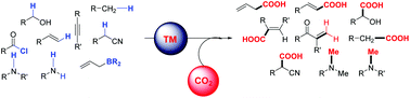 Graphical abstract: Carbon dioxide based methodologies for the synthesis of fine chemicals