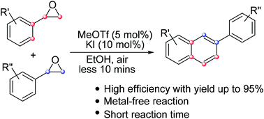 Graphical abstract: MeOTf/KI-catalyzed efficient synthesis of 2-arylnaphthalenes via cyclodimerization of styrene oxides